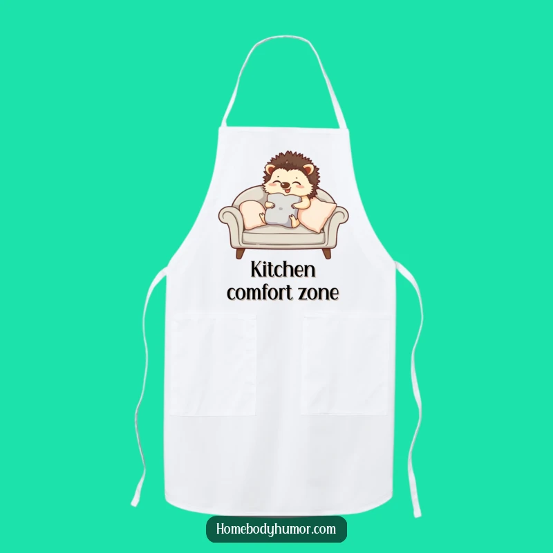 Funny Hedgehog Home Decor Apron - Protect While You Adorn