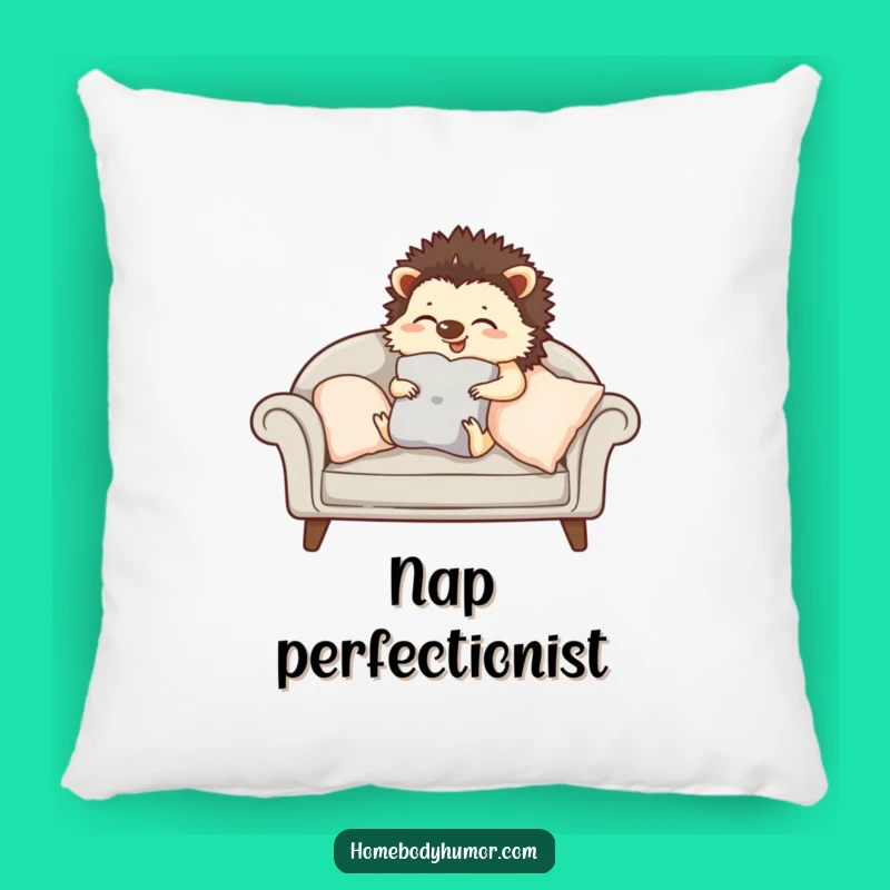 Funny Hedgehog Sofa Pillow - Comfy Accent for Cozy Homes