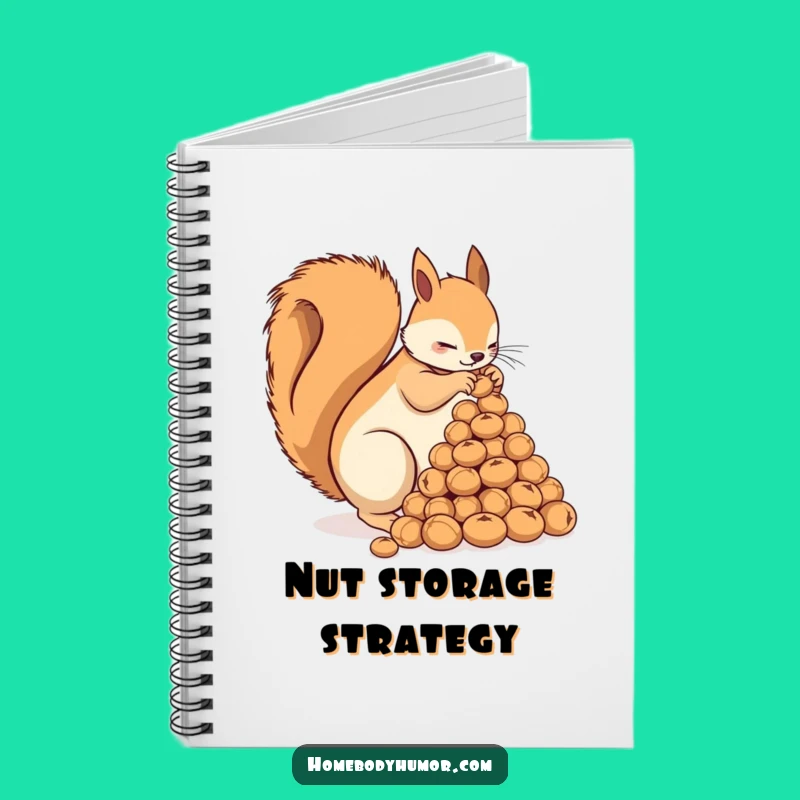 Funny Squirrel Nut Journal: Jot Down Snack Ideas with Flair!
